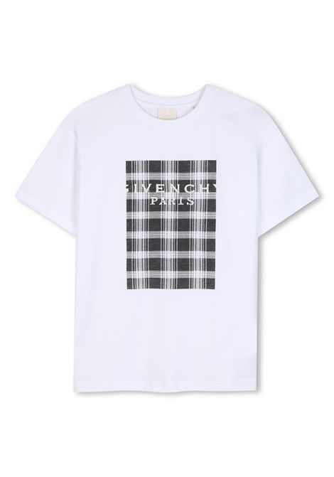 T-shirt con stampa GIVENCHY KIDS | H3134010P